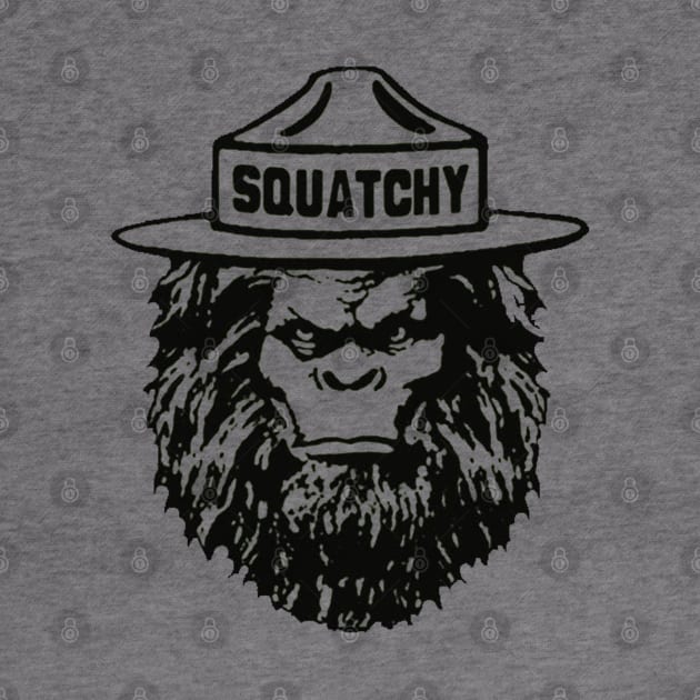 the bigfoot ranger squatchy by BerrymanShop